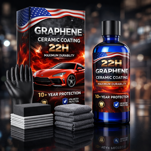 Revêtement liquide céramique au graphène 22H pour peinture automobile, protection avancée, durabilité de plus de 10 ans (70 ml). FONCTION D'AUTO-RÉPARATION - Product Image 6