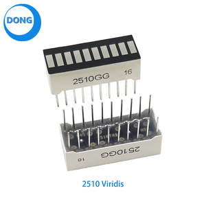 Barra de Luz LED Digital de 10 Segmentos, Gráfico de Barras LED de 10 Segmentos que Muestra 2510SR/G Rojo/Verde Chartreuse/Azul/<span class=keywords><strong>Viridis</strong></span> - Product Image 5