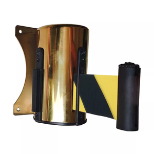 Barriera a Nastro Retrattile da Parete per Controllo Folla in Acciaio Inossidabile - Product Image 2