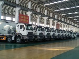 Novo 6x4 Mão Direita Drive 9 Medidor Cúbico Howo Dongfeng Foton Caminhão Betoneira Eficiente Motor Bomba Gearbox Construção - Product Image 5