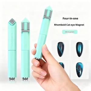 Imán Profesional Multifuncional Cuatro en Uno para Uñas, con Efecto <span class=keywords><strong>Ojo</strong></span> <span class=keywords><strong>de</strong></span> Gato, Barra Magnética <span class=keywords><strong>de</strong></span> Metal Sólido, Diamante - Product Image 2