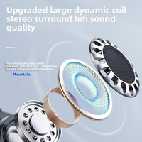 Écouteurs intra-auriculaires sportifs transfrontaliers 5.3 avec réduction de bruit, étanches, à crochet d'oreille, autonomie de 3 heures, grande endurance
