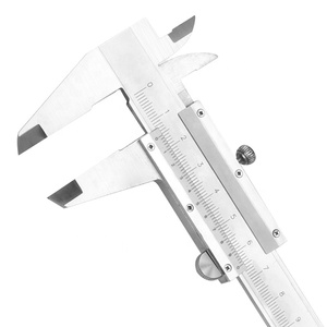 Vernier Mecânica Caliper 150/200/300mm Resolução de Aço de Alta Precisão 0.01mm +/-0.02mm De Aço Inoxidável - Product Image 1