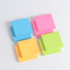 Bloc-<span class=keywords><strong>notes</strong></span> adhésifs de bureau, mini pochettes, facile à déchirer, couleur dégradée, taille personnalisée, vente en gros - Product Image 3