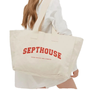 Eco-Friendly Reusable Grocery Shopping Tote <b>Bag</b> Large Cotton Canvas Bulk <b>Bag</b> with Custom Logo Printed PP <b>Fabric</b> - Product Image 4