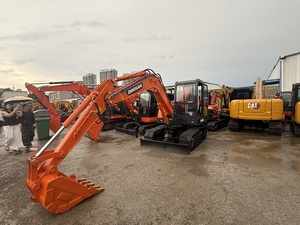 รถขุดตีนตะขาบ Doosan DH55 DH60‑7 DH70 มือสอง ใช้งานน้อย น่าเชื่อถือ รถขุดขนาดเล็กไฮดรอลิก - Product Image 3