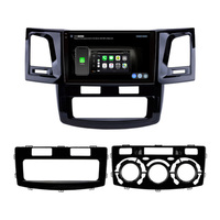Radio para Auto Android de 8 Núcleos con 4G+WIFI, Pantalla Inalámbrica Carplay, Cámara 360, Marco para Toyota Hilux 2005-2014, Buen Precio