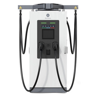 เครื่องชาร์จรถยนต์ไฟฟ้า StarCharge Jupiter V5 120kW DC แบบคู่ CCS2 300A พร้อมระบบ Boost OCPP 1.6J สำหรับสถานีชาร์จในคลังสินค้าโลจิสติกส์ - Product Image 1