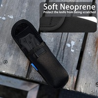 Étui à couteaux de poche personnalisé de 4 pouces Étui à couteaux utilitaire EDC avec mousqueton pour couteau de poche Smith et Wesson