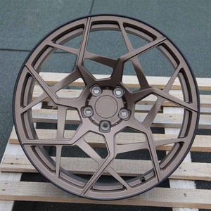 Juego de 2 Ruedas Forjadas 6x139.7 para Cadillac Escalade V, Cybertruck, Tahoe, Hummer EV, Personalizadas de 23 y 24 Pulgadas, Cromadas, con Borde Profundo - Product Image 3