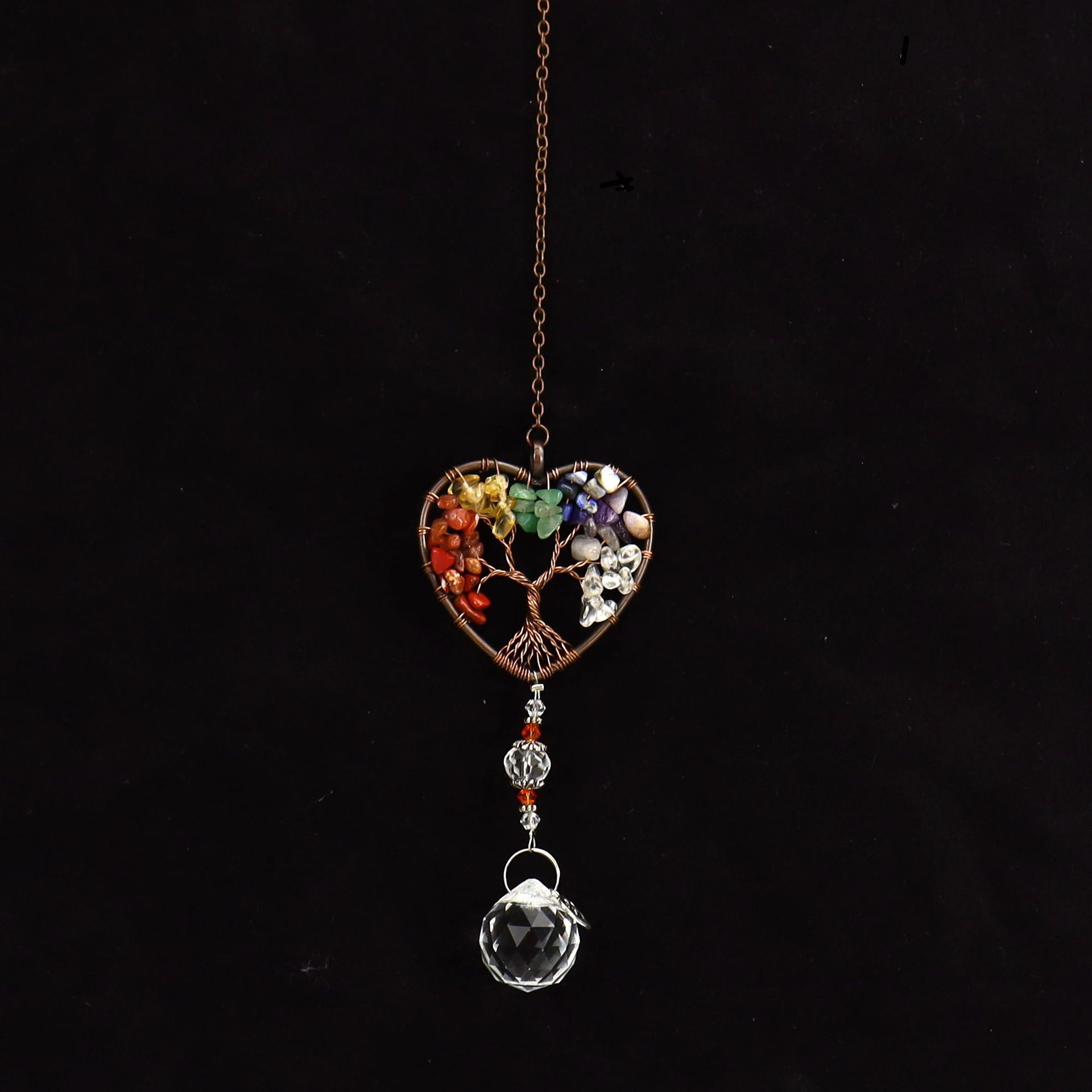 A variety of colored hearts