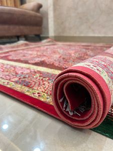 Alfombra de Lujo de Seda Pura, Anudada a Mano por Artífices Expertos, Antideslizante, para Sala de Estar, Dormitorio, Recepción y Decoración de Hoteles - Product Image 3