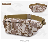 Sacs banane tactiques personnalisés en polyester respirant, légers et durables avec fermeture éclair pour sports de plein air – Vente en gros usine