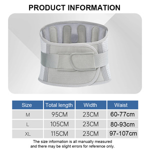 Supporto Lombare Regolabile con 4 Piastre di Sostegno, Compressione a 360° per Alleviare la Tensione Lombare e Correggere la Postura - Product Image 5