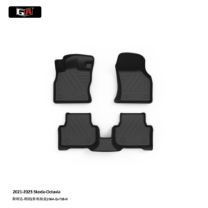 <span class=keywords><strong>Tappetini</strong></span> Auto GA Ecologici Non Tossici in TPE per <span class=keywords><strong>Skoda</strong></span> <span class=keywords><strong>Octavia</strong></span> 2021-2023, Facili da Pulire - Product Image 1