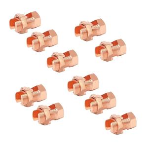 Perno dividido de cobre Premium para puesta a tierra Agarre fuerte a prueba de corrosión para pernos de líneas de transmisión y distribución de energía - Product Image 1