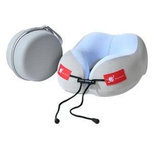 Memory Foam U-Shaped Travel <b>Pillow</b> Portable <b>Neck</b> Support For Airplane Nap With Storage Case - Product Image 1