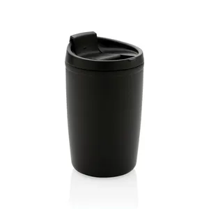 Vaso de PP reciclado GRS con tapa, gadgets sostenibles - Product Image 1