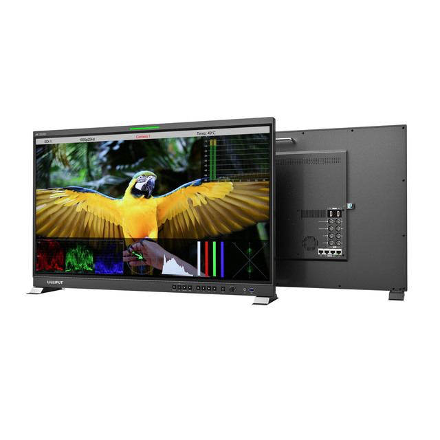 LILLIPUT 31 Inch 12G SDI 4K Video Production Studio Monitor with Film Making Functions, Audio and Visual Equipment HDR 3D Lut