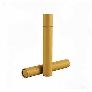 Tube d'expédition cylindrique en carton recyclable imprimé couleur personnalisé pour affiches, avec estampage et finition pour tapis de souris - Product Image 4