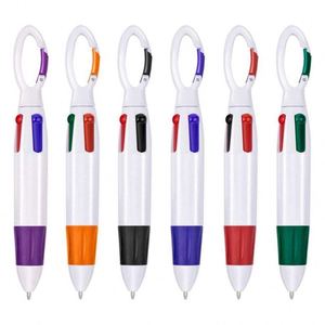 Custom Logo Printed Multi-color Shuttle <b>Pen</b> With Hook Novelty Writing Tool for Medical Promotion Marketing Gifts Wholesale - Product Image 1