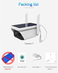 Nueva Cámara de Seguridad WiFi para Exteriores con Energía Solar, Bajo Consumo, Batería, 3MP, Inalámbrica, Inteligente, Audio Bidireccional, Visión Nocturna - Product Image 5