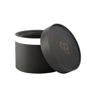 Boîte en papier kraft rectangle, tube rond imprimé avec logo personnalisé, pour emballage, 10 pièces - Product Image 3