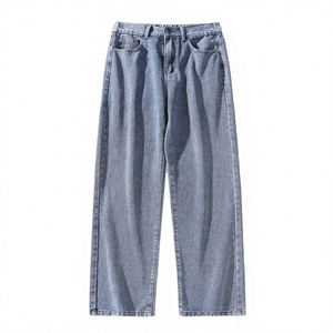 Pantalones Premium Wash Heavy SelvDouble Knee de Pierna Recta Estilo Japonés Salvage Jeans para Hombre - Product Image 4
