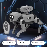 Beliebtes DIY Plastik-Fernsteuerungsroboter-Hund & -Katze Bausatz-Spielzeug für Kinder - Innen- und Außenbereich Geeignet, Elektrisch Beweglich & Spaßig