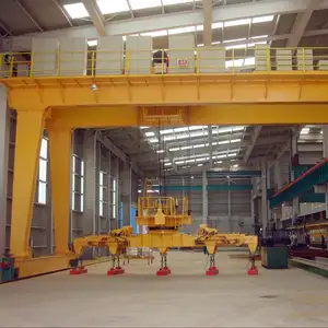 35 Ton Steel Plate Bars Coil Plant Used Magnet Beam Overhead Bridge Shop Crane Magnet Crane Design