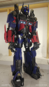 Disfraz de Robot Gigante Realista con Luces LED, Traje de Optimus Prime para Actuaciones de Baile, Halloween, Adultos, Unisex, TV, Cine - Product Image 5