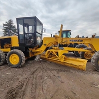 Niveleuse à bas prix Komatsu GD655 d'occasion d'origine japonaise