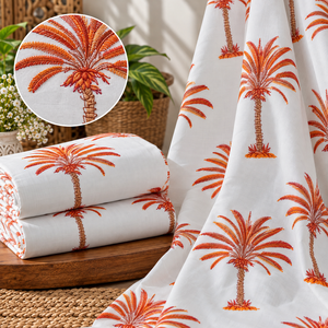 Tissu en coton imprimé de qualité supérieure pour rideaux, ameublement, couture, artisanat et décoration intérieure - Product Image 4