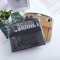 Ensemble de pinceaux de cosmétiques de maquillage personnalisé bon marché de fabrication professionnelle