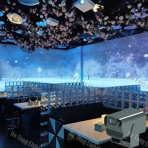 Système de projection interactive murale et de sol pour restaurant avec effets 3D immersifs pour l'expérience culinaire et la décoration d'événements - Product Image 6