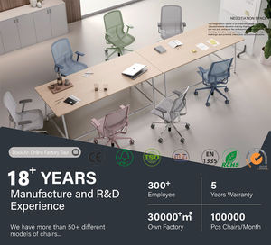 Chaise de bureau ergonomique pivotante en maille verte contemporaine, base en aluminium, accoudoirs en PU, vérin à gaz de classe 4 - Directeur exécutif, conférence - Product Image 3