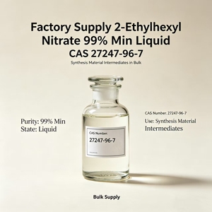 Suministro de fábrica: <span class=keywords><strong>Nitrato</strong></span> de 2-etilhexilo 99.9% Mín. Líquido CAS 27247-96-7, Mejorador del Número de Cetano, Material de Síntesis Intermedio a Granel - Product Image 2