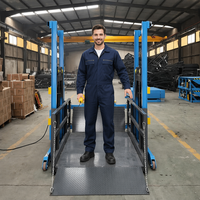 Plateforme élévatrice mobile électrique Konty SJX à mât vertical, capacité 2 tonnes, hauteur max. 6m, pour conteneurs