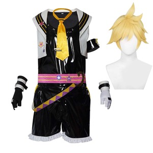 โครงการเล่นอะนิเมะ Sekai ikuu Kagamine <span class=keywords><strong>Rin</strong></span> Kagamine <span class=keywords><strong>LEN</strong></span> costume Idol-006 - Product Image 2