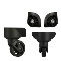 Roues de remplacement universelles pour valises à roulettes de 22 à 24 pouces, renforts de roulettes avec caoutchouc et nylon, accessoires pour bagages