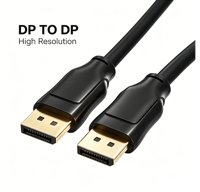 Cable de PVC Macho-Hembra de Cobre Desnudo para Larga Distancia, Directo de Fábrica, OEM ODM, para Monitor de Computadora 4K/2K/1080P