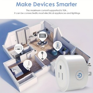 Cozylife Smart <b>Plug</b> Wi-Fi Socket US-Standard Copper Voice-Controlled <b>Timer</b> <b>with</b> APP Remote Control - Product Image 2
