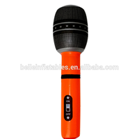 Jouet de microphone gonflable d'instrument de musique personnalisé pour les enfants