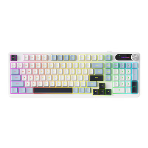 Wired Mechanical <b>Keyboard</b> 104 Keys USB Gaming Three Modes of Wired 2.4G Wirelessfor Desktop Computer PC Laptops <b>Keyboard</b> - Product Image 3