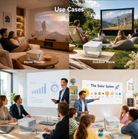 Proyector Q1 de Alta Luminosidad con Resolución Nativa de 1080P, 300ANSI Lúmenes, Lámpara de Larga Duración, Contraste de 1500:1, Gran Venta
