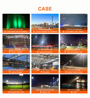 Lámpara LED Modular para Estadios de 500W, 1000W, 1500W, con Visera Protectora, IP66 Impermeable, para Canchas Deportivas y Torres Altas