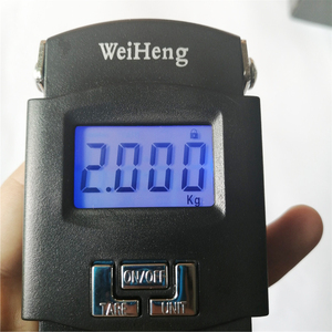 Taşınabilir 50 kg 110LBS dijital el elektronik bagaj ölçeği yüksek doğruluk 1g LCD ve LED ekran OEM desteklenen - Product Image 4