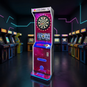 Máquina de Dardos Electrónica Leo Darts, Juego de Habilidad con Canje de Boletos y WiFi, en Inglés, para Centros de Entretenimiento Familiar - Product Image 4