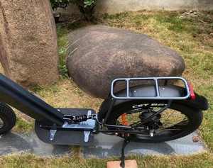 Scooter <span class=keywords><strong>électrique</strong></span> à batterie 48V 25Ah avec suspension complète, <span class=keywords><strong>pneu</strong></span> gros de 26 pouces et deux moteurs Bafang de 750W, conduite à longue portée - Product Image 6
