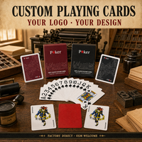 Cartes à Jouer Personnalisables Neuves pour Fabricants, Modèle King Clubs Gaucher, RFID, Casino Magic Divais, en Papier Noir, avec Noyau en Papier